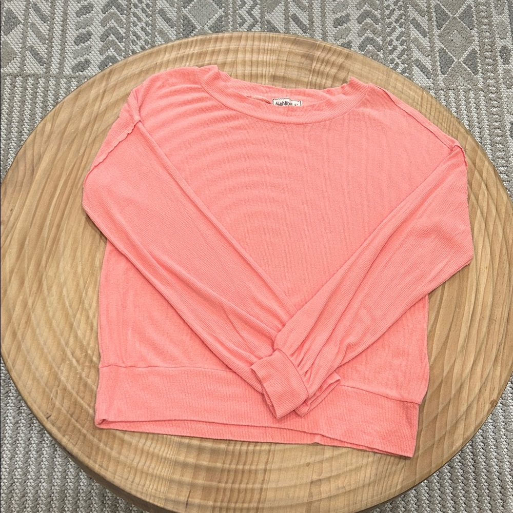 Hello Nite Trendy Women's Pink Sweatshirt